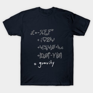 Standard Model Equation Corrected T-Shirt